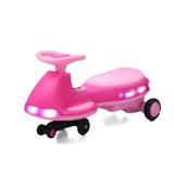 12V Kids Electric Wiggle Car | LED Lights, Music & Anti-Rollover Safety | Ages 3+