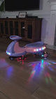 12V Kids Electric Wiggle Car | LED Lights, Music & Anti-Rollover Safety | Ages 3+