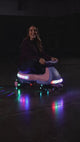12V Kids Electric Wiggle Car | LED Lights, Music & Anti-Rollover Safety | Ages 3+